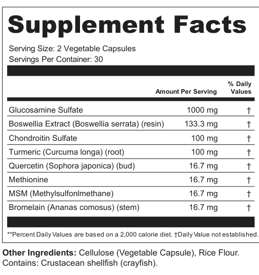 Supplement Facts for Delta